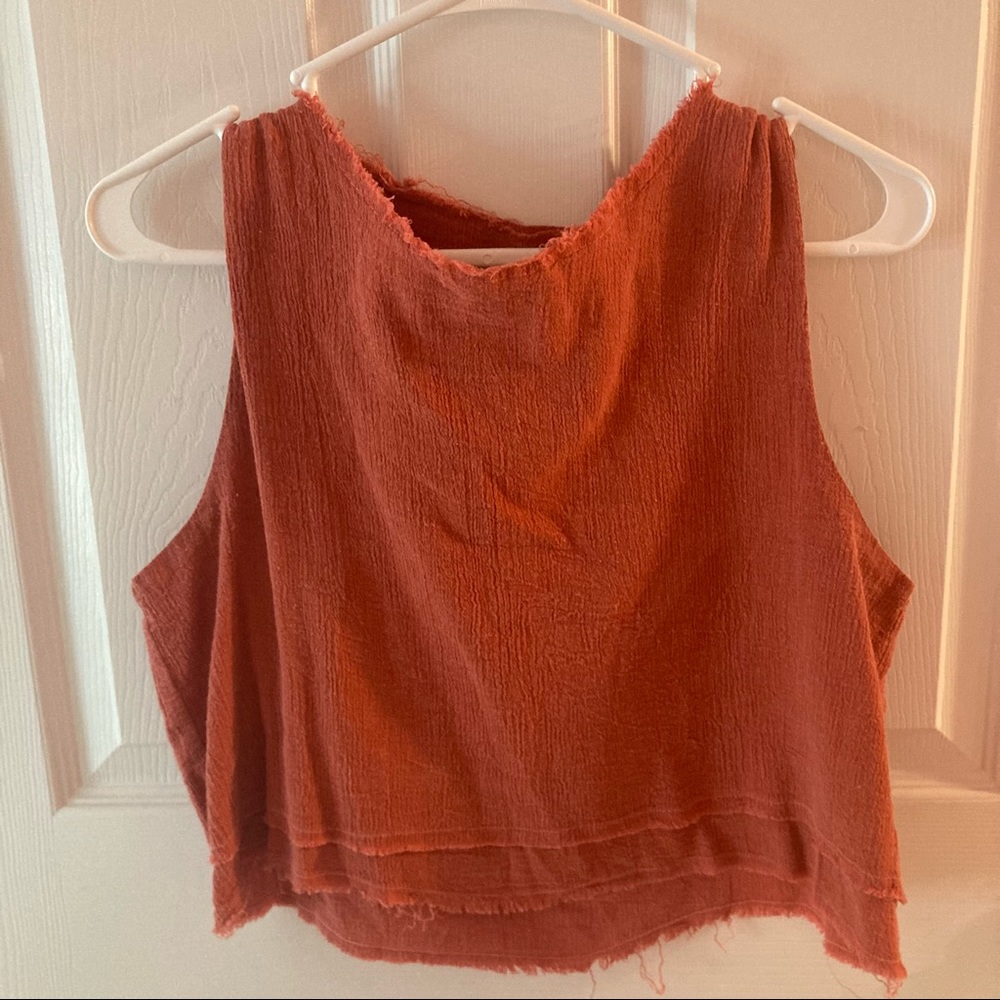 Orange urban renewal distressed top
